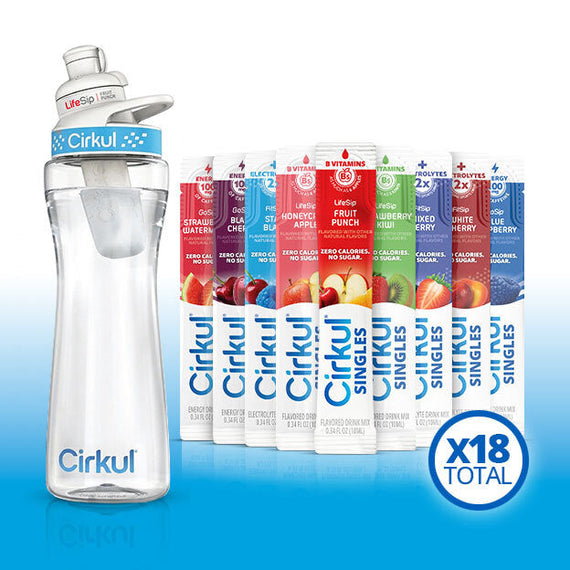 22oz. Plastic Bottle & GoSip® Black Cherry N9